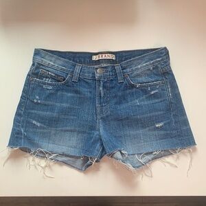 J Brand Distressed cut off denim short Libra size 26